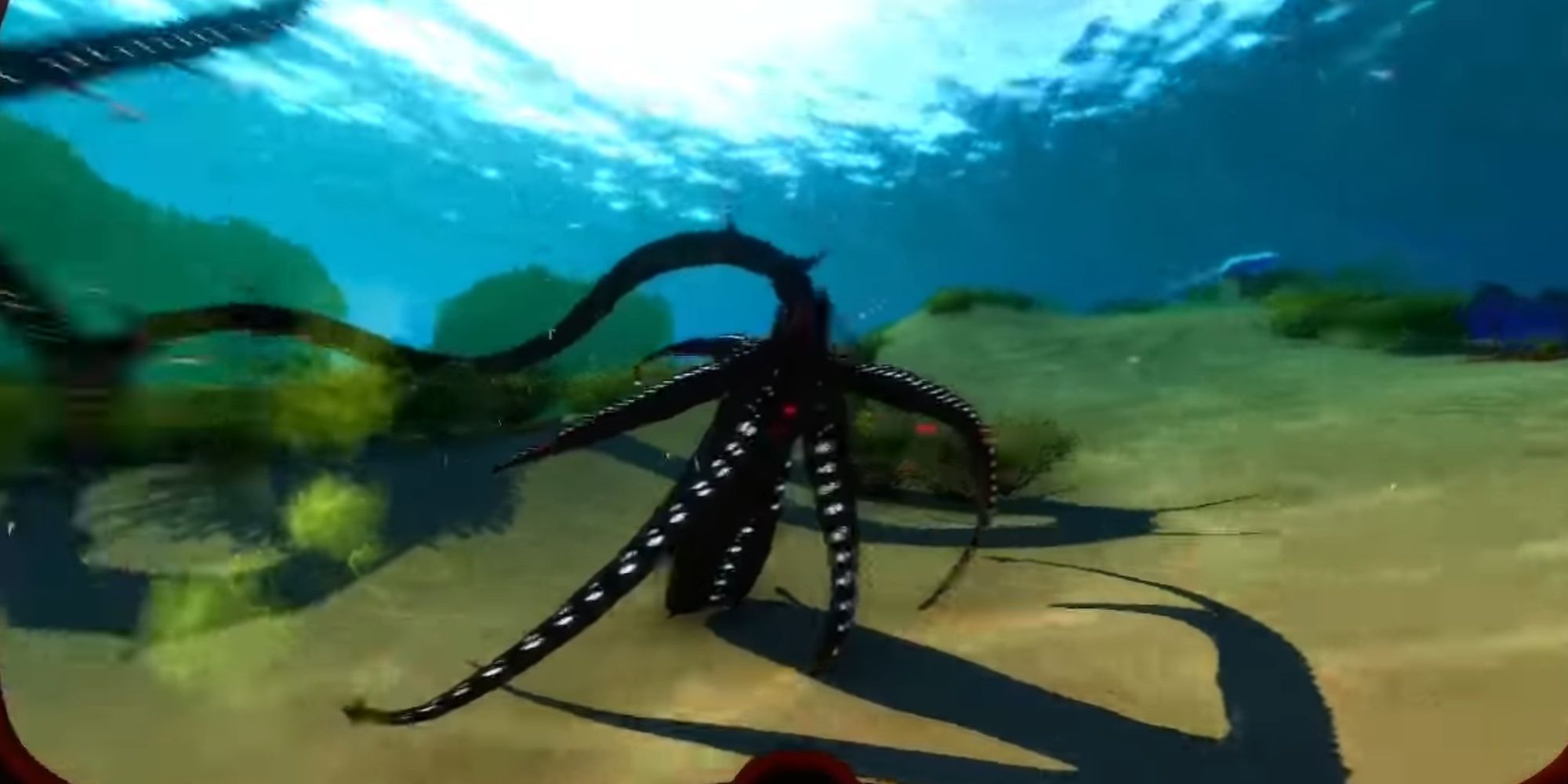 Subnautica: A Baby Gargantuan Found In The Wild