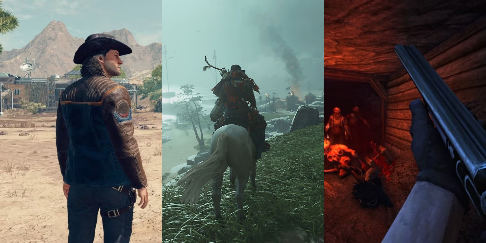 Best Games To Play If You Like Red Dead Redemption 2 - Sam Coe Satrfield, Ghost of Tsushima, and Blood West