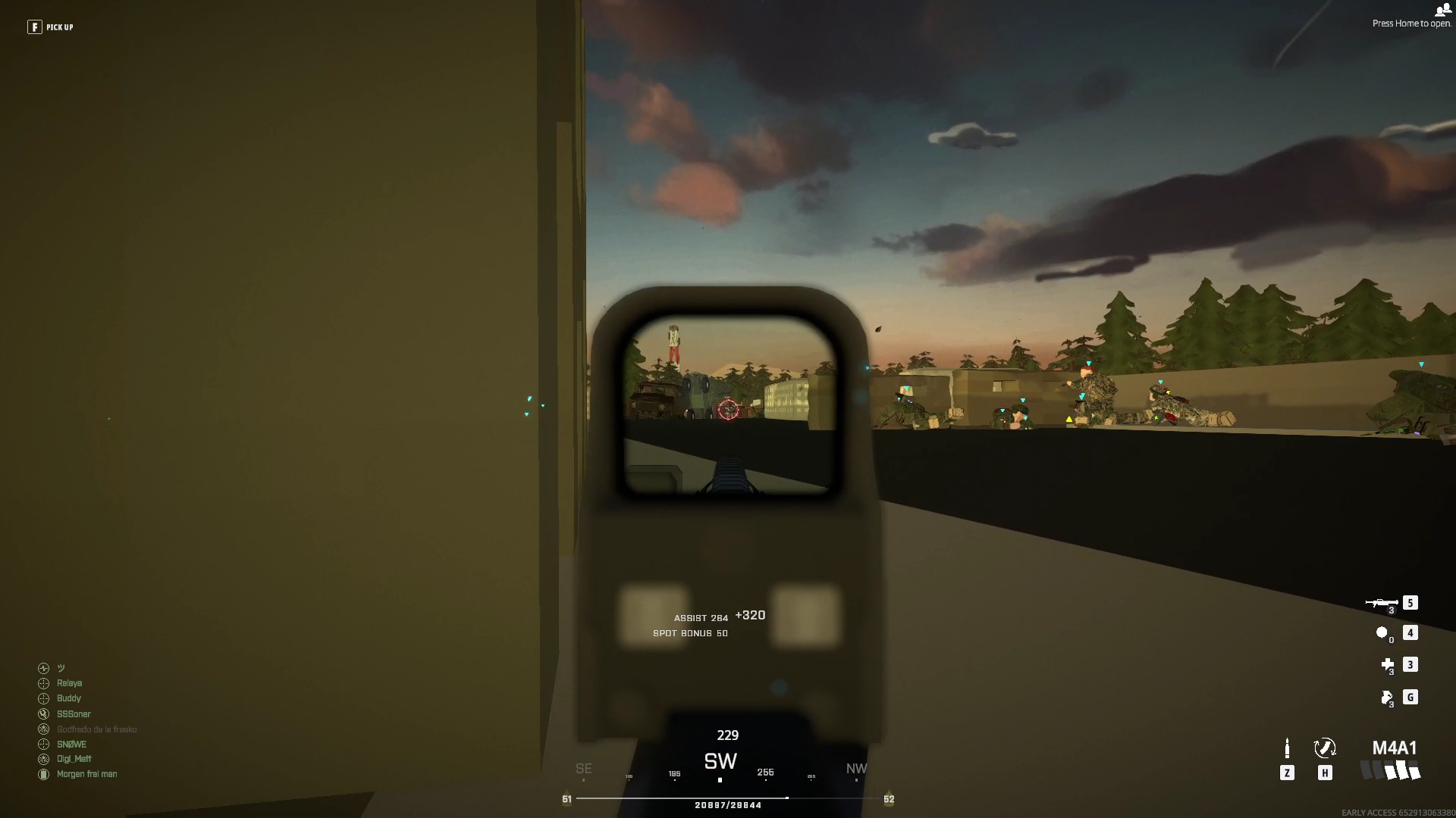 BattleBit Remastered: Soldiers Forming A Bridgehead Assault Position On A Bridge