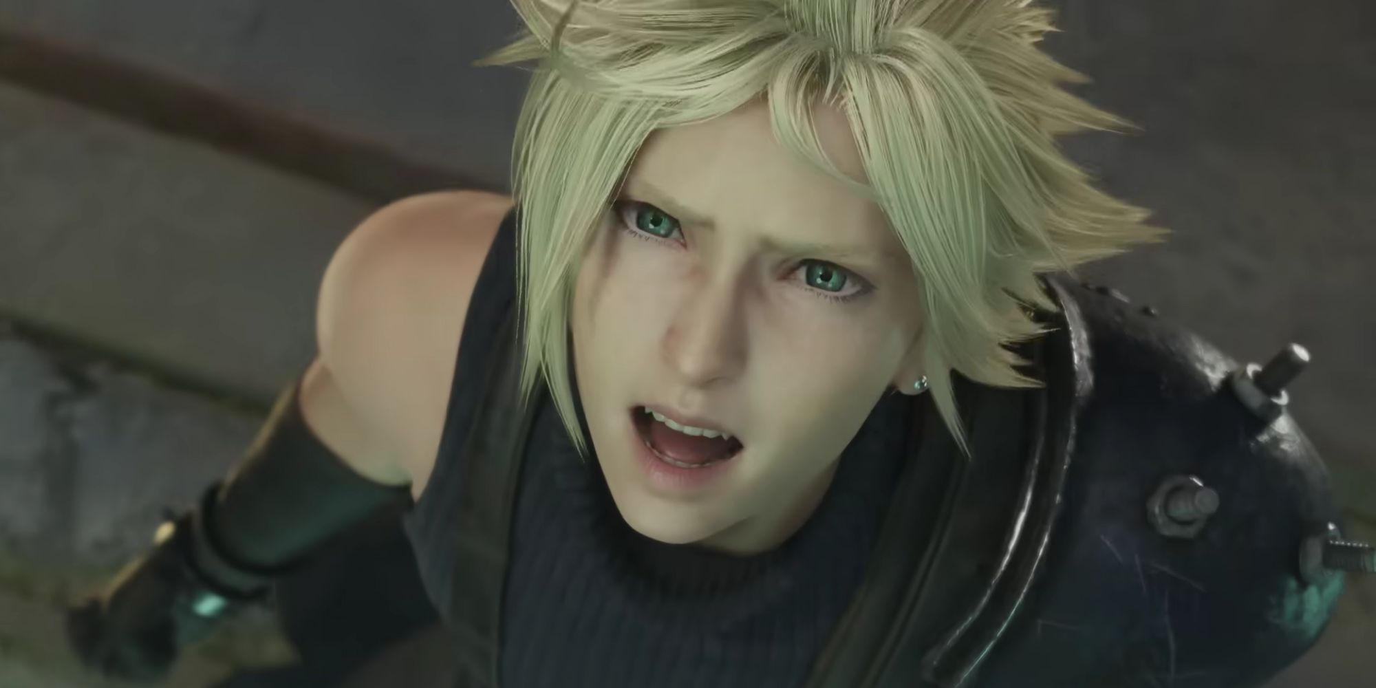 Cloud screaming Tifa's name in Final Fantasy 7 Rebirth.