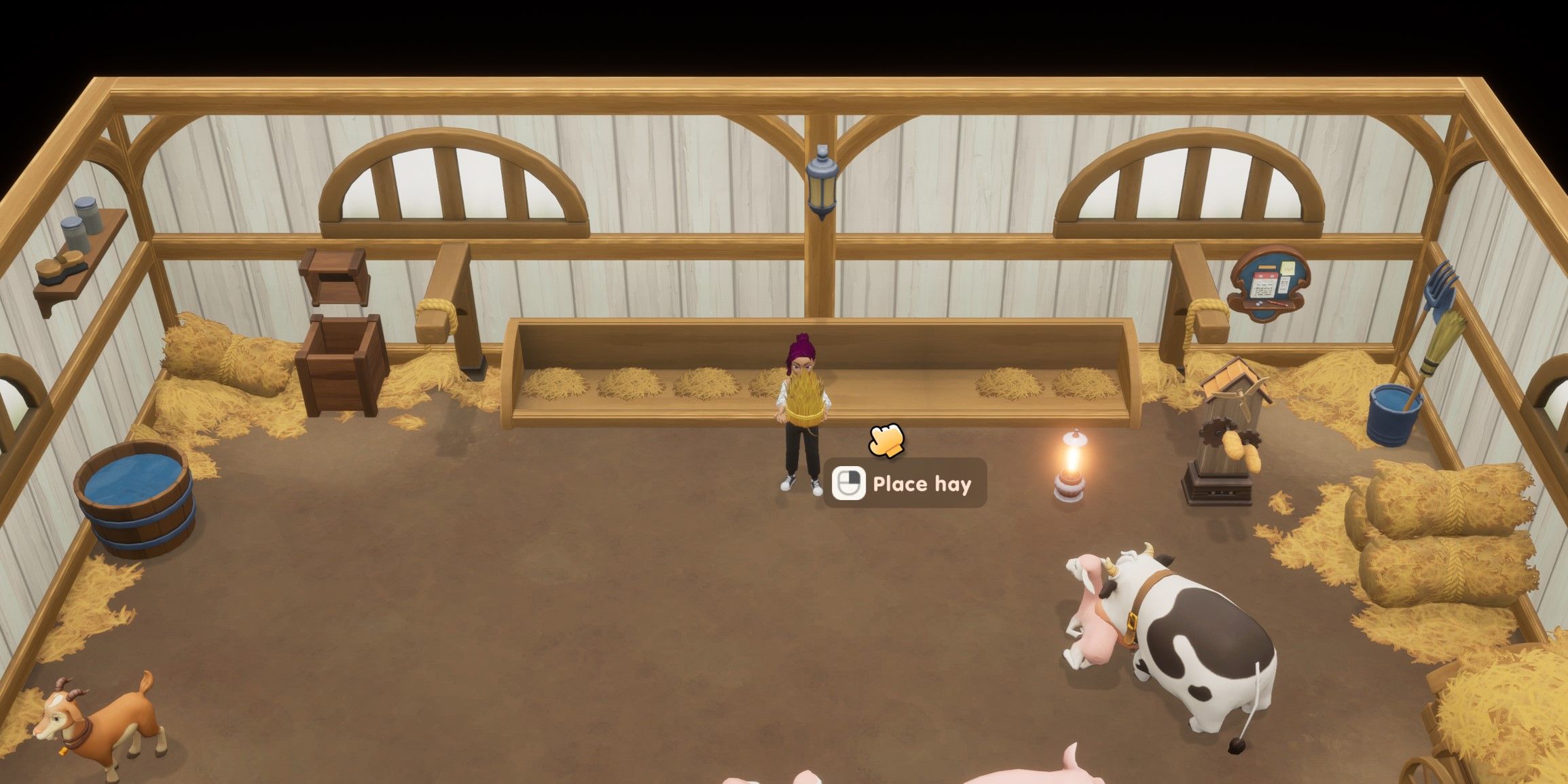 Coral Island: Hay In The Barn