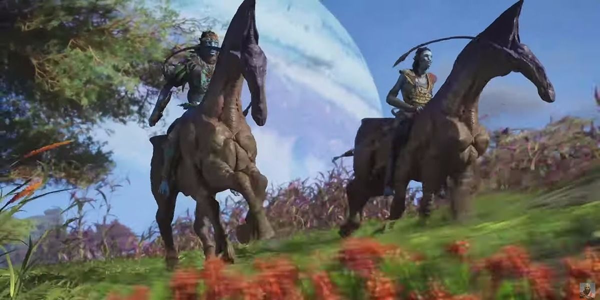 Riding the direhorse across the plains in avatar: frontiers of pandora