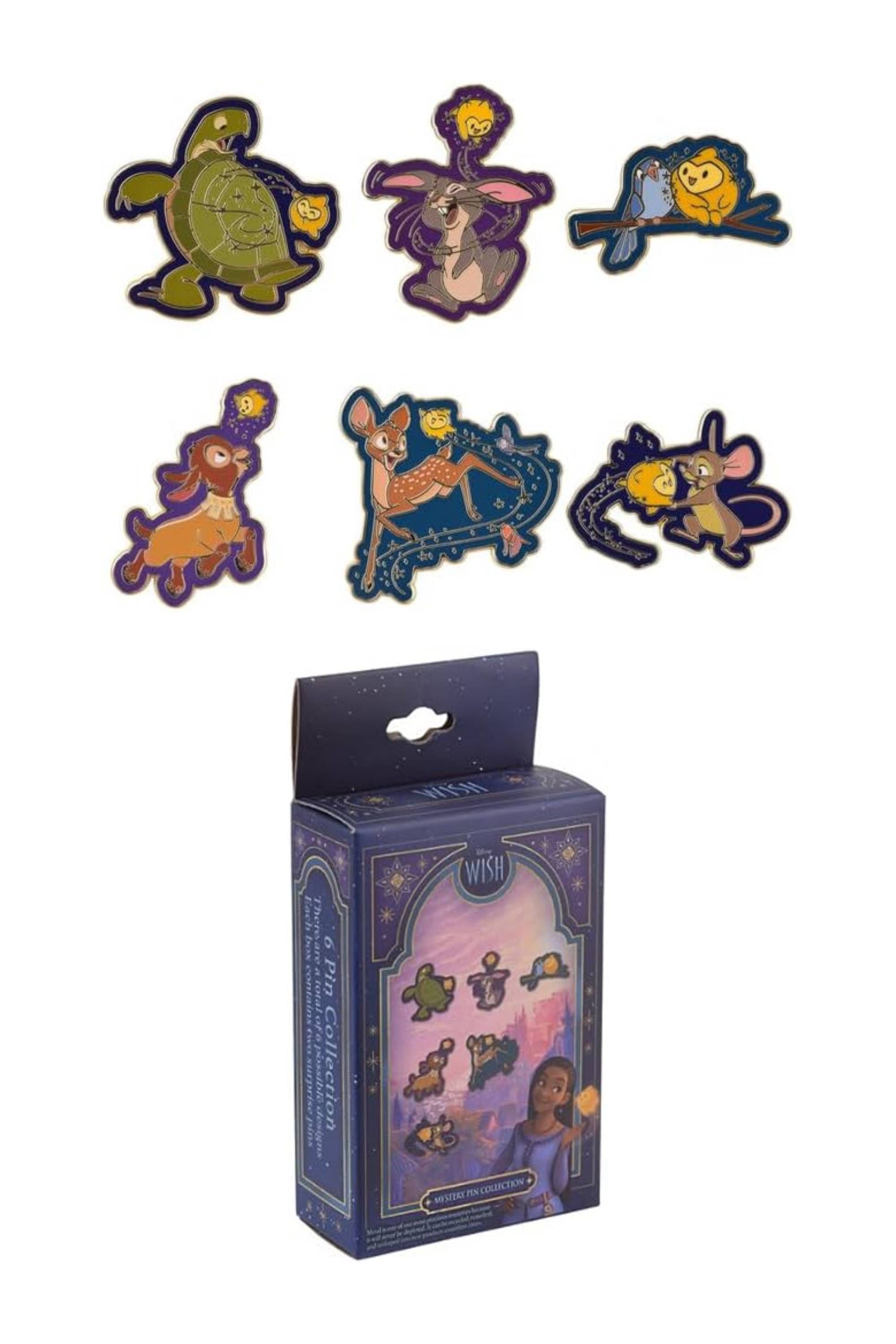 Best Disney Enamel Pins In 2024   Disney Wish Mystery Pin Collection 2 Pack 