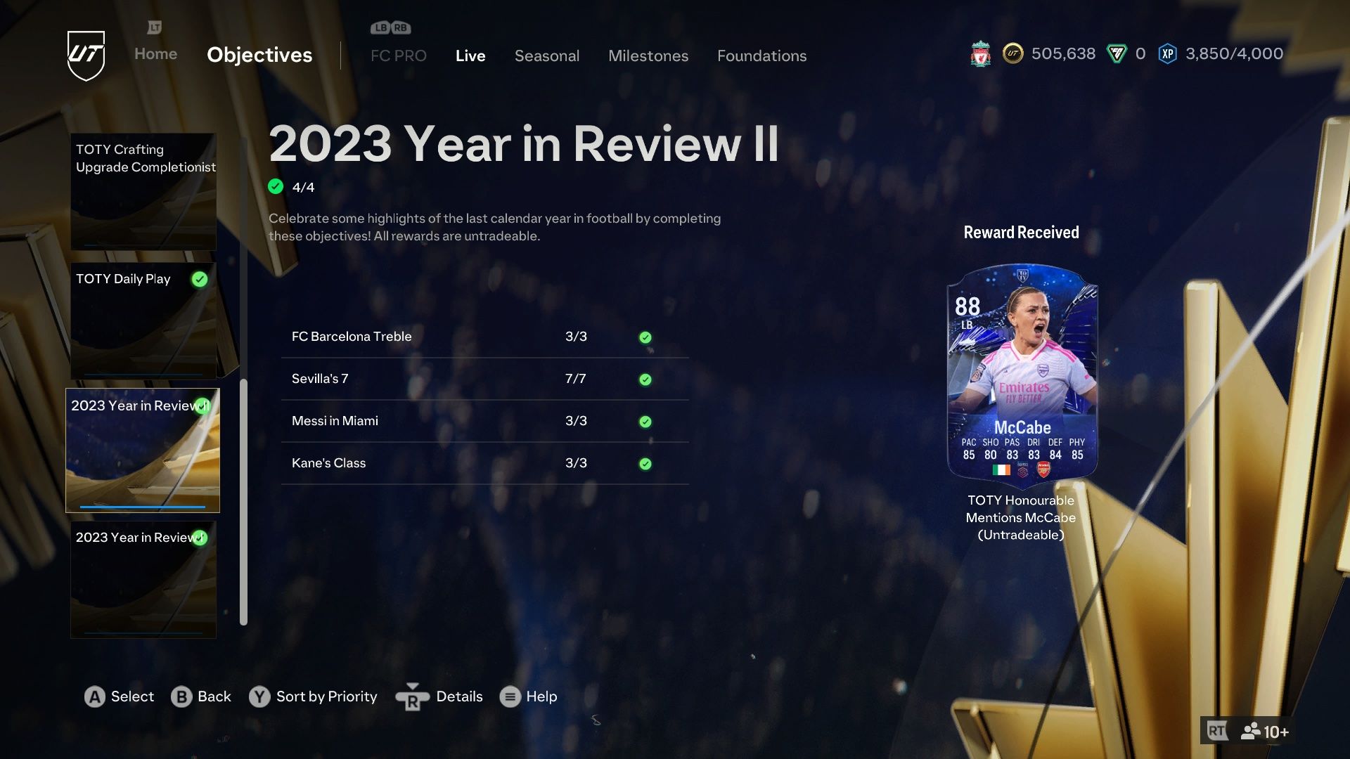 How To Complete The Year In Review 2 Objectives In EA Sports FC 24