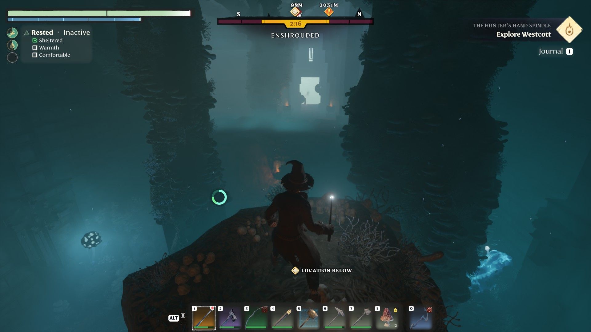 enshrouded exit of carpenters vault