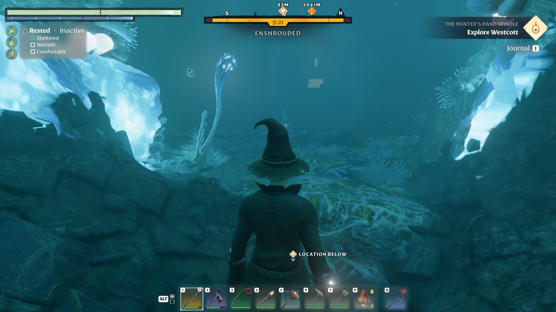 enshrouded first chamber of carpenters vault