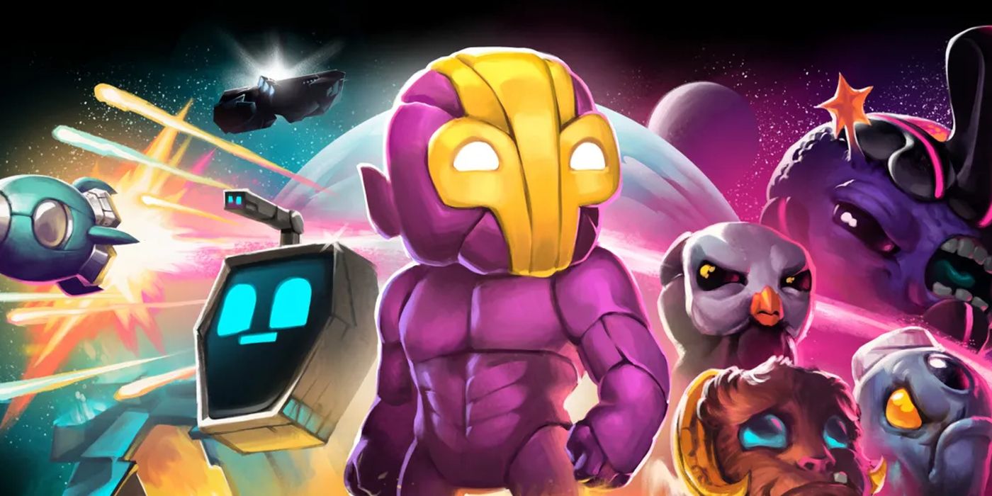 Crashlands Characters Posing Together