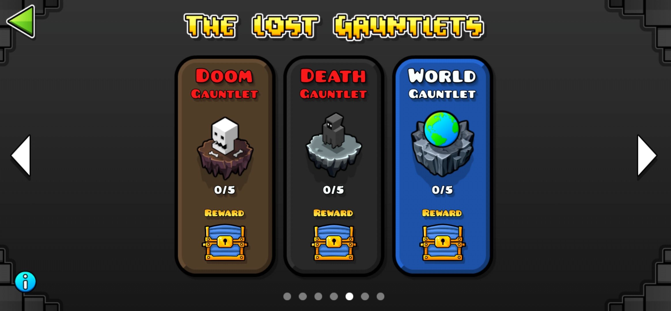 gauntlets in Geometry Dash-1