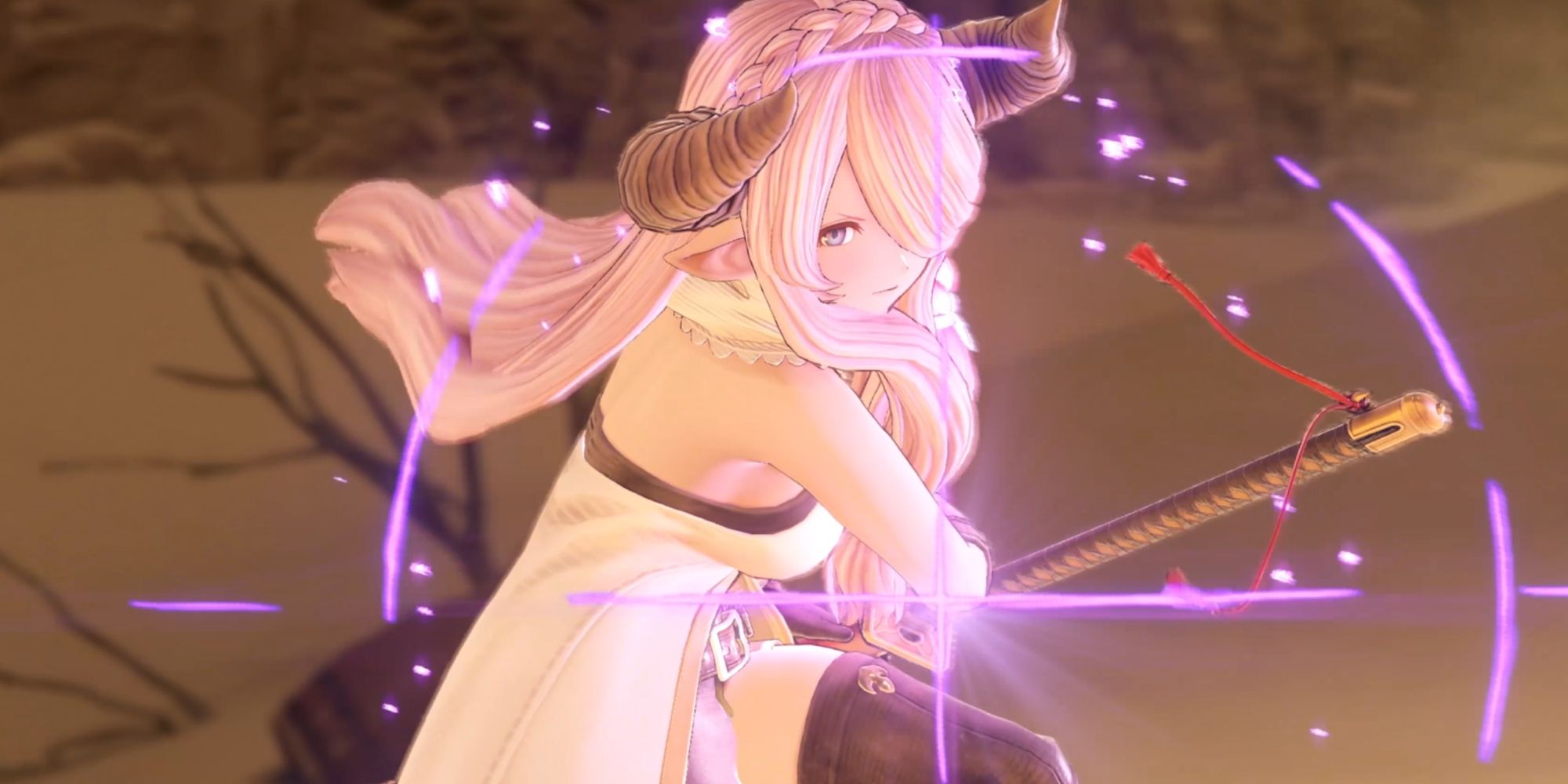 Granblue Fantasy Relink, Narmaya drawing her sword