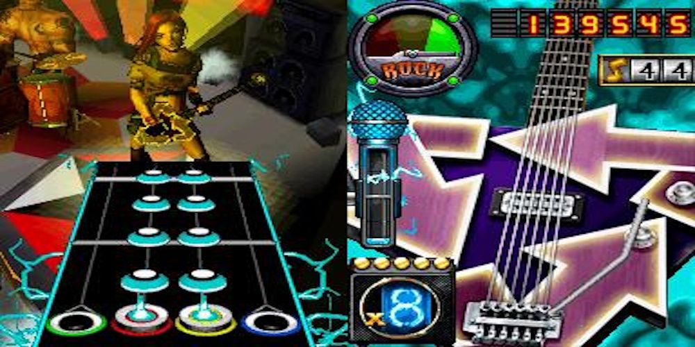Gameplay-Screenshot von Guitar Hero On Tour Decades