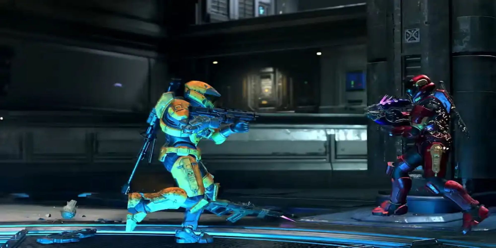 Halo Infinite Fiesta Two Spartans Fighting