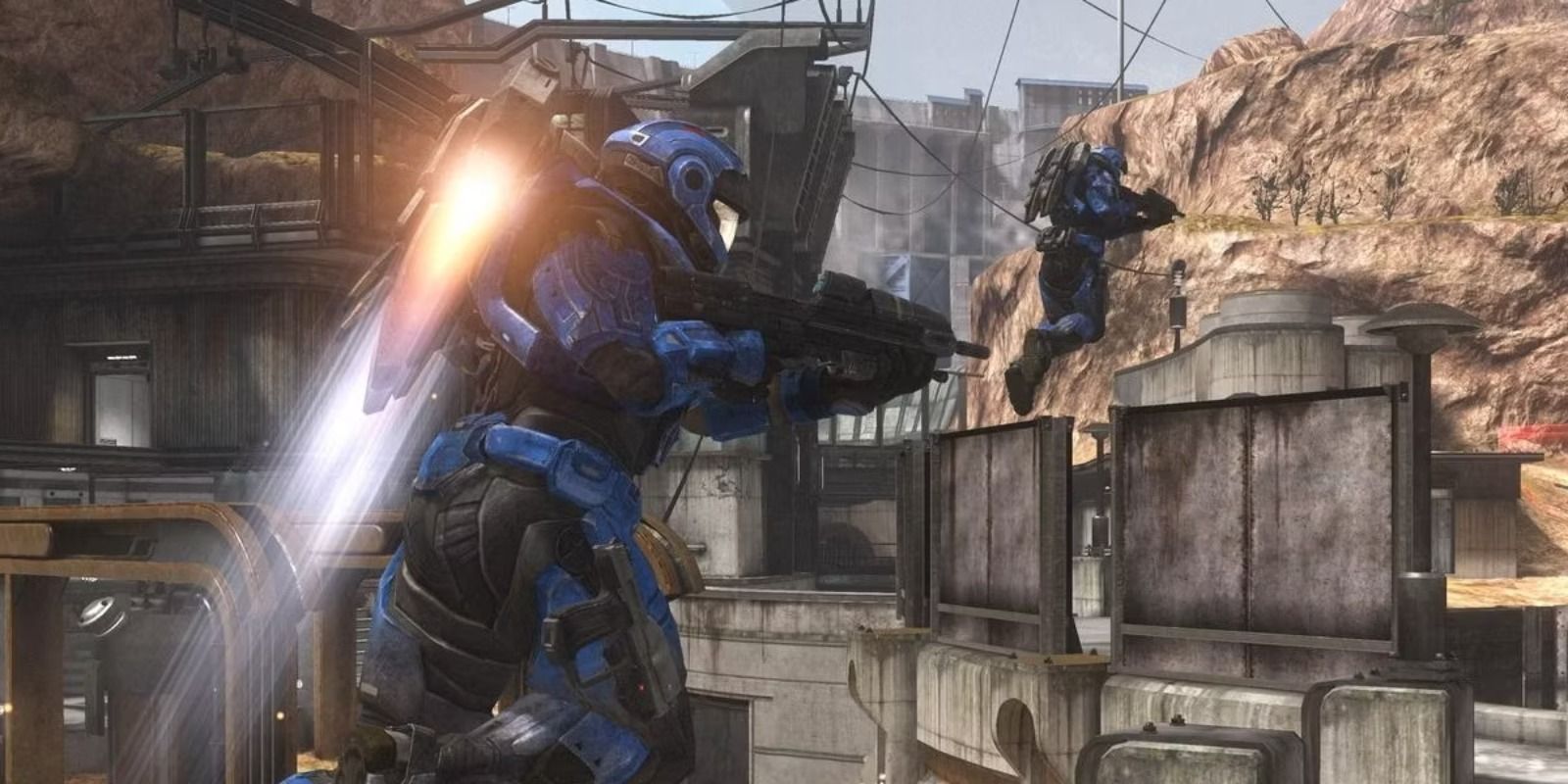 Halo Reach Spartans Using Jet Packs