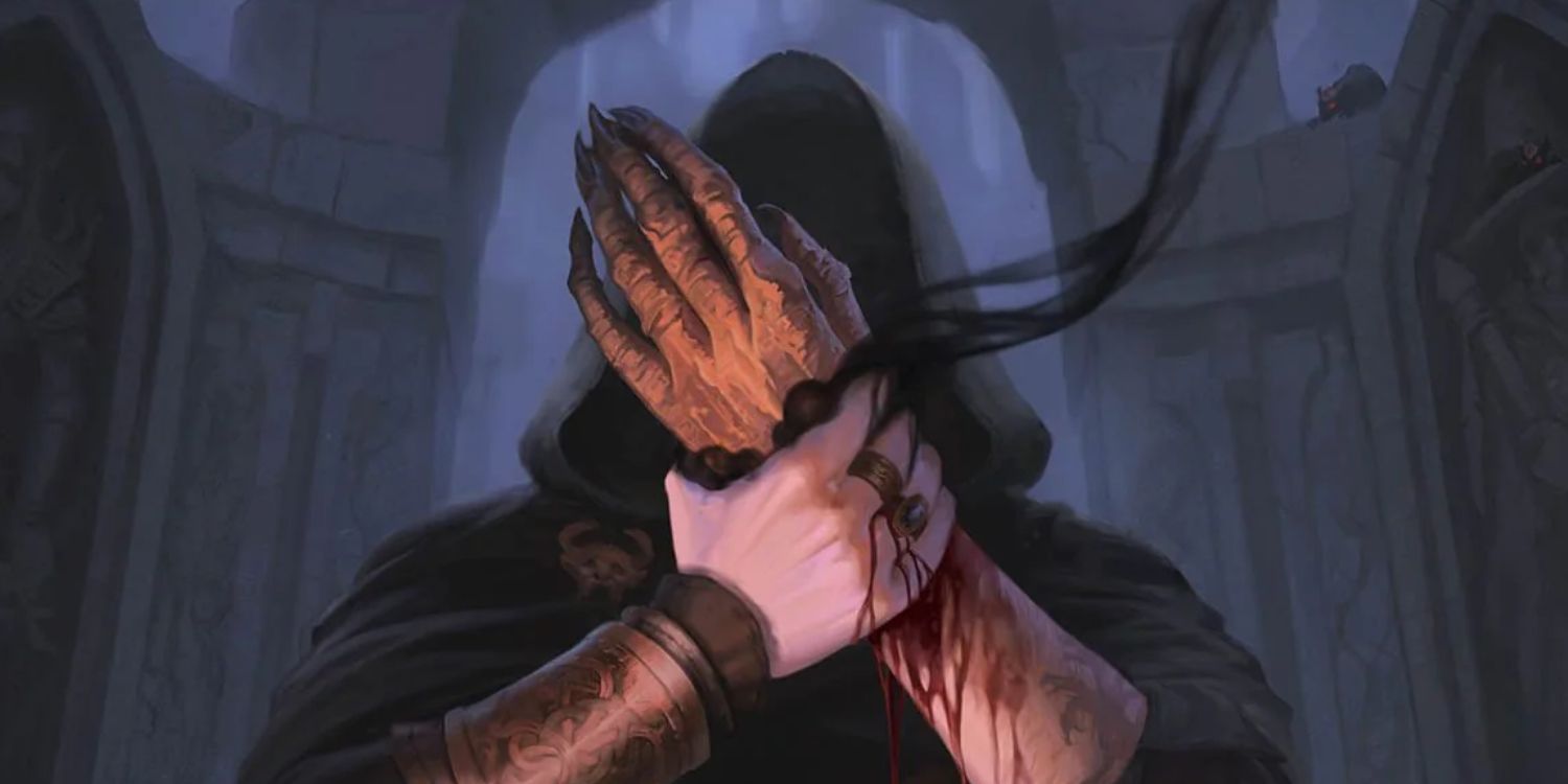 Hand of Vecna by Irina Nordsol MTG Adventures in the Forgotten Realms card