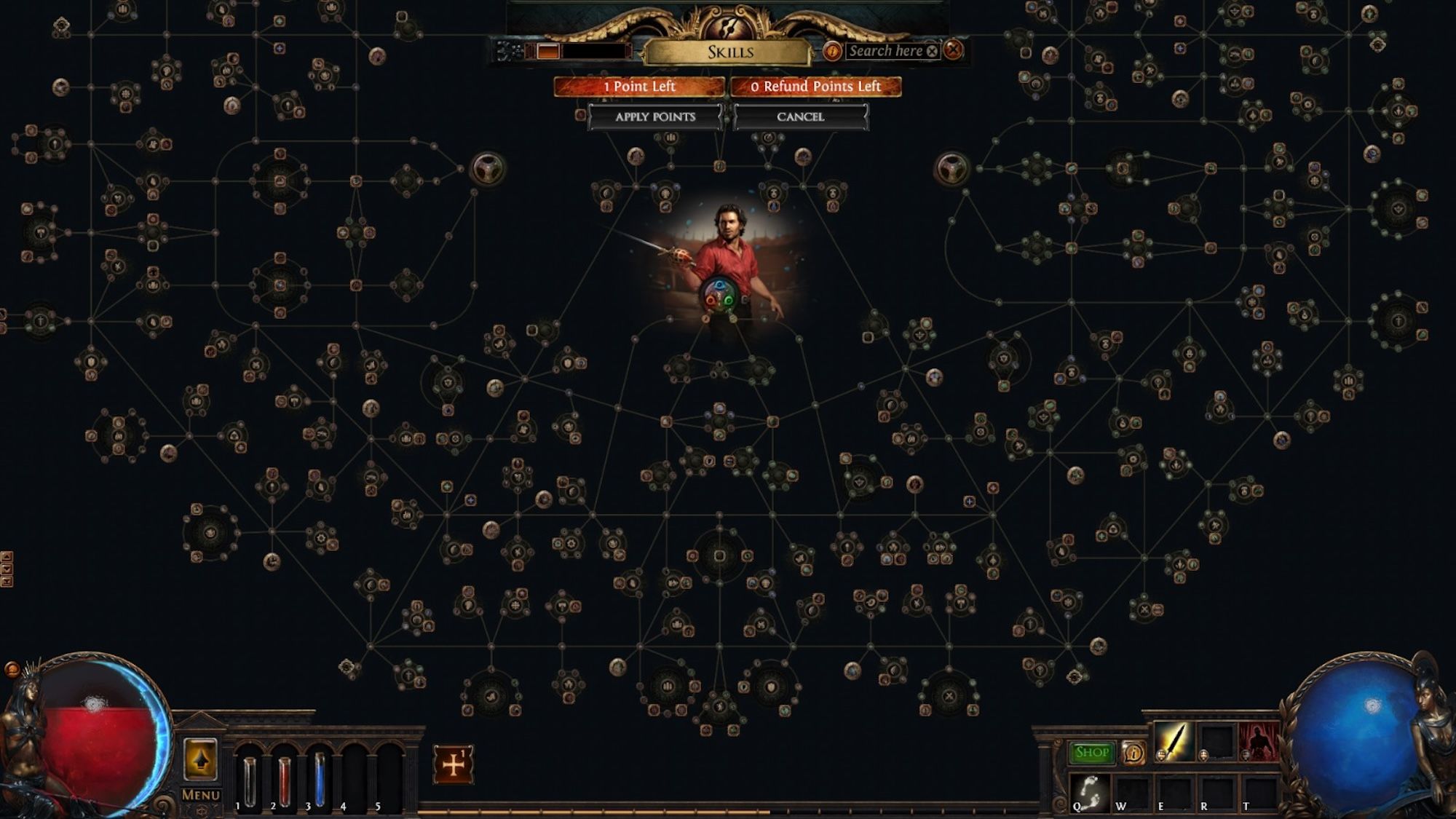 Passive Skill Tree in Path Of Exile