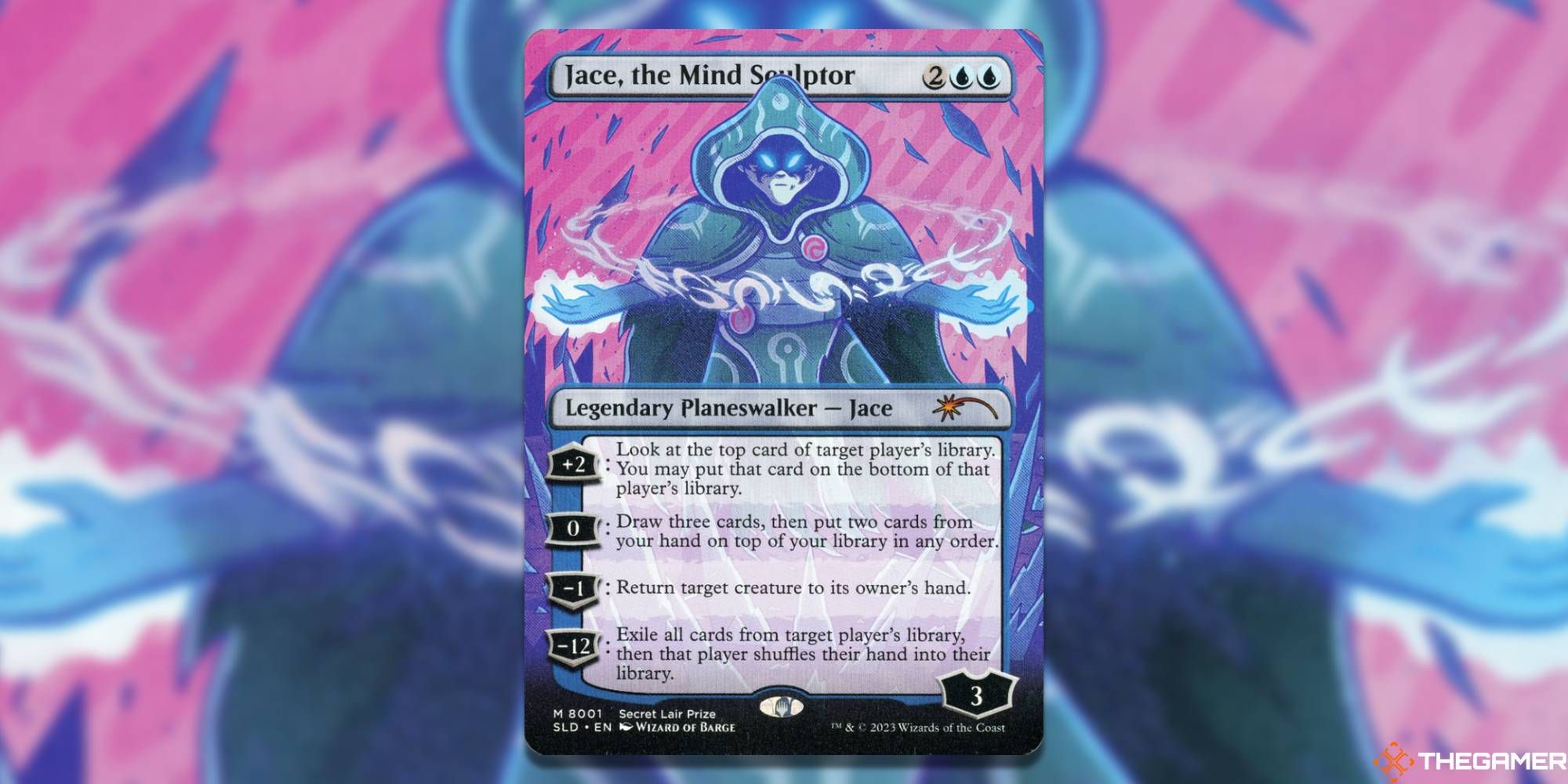 Jace, the Mind Sculptor Secret Lair by Wizard of Barge
