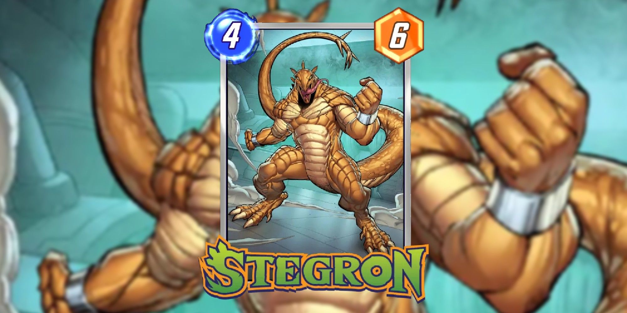 Marvel Snap Card Stegron