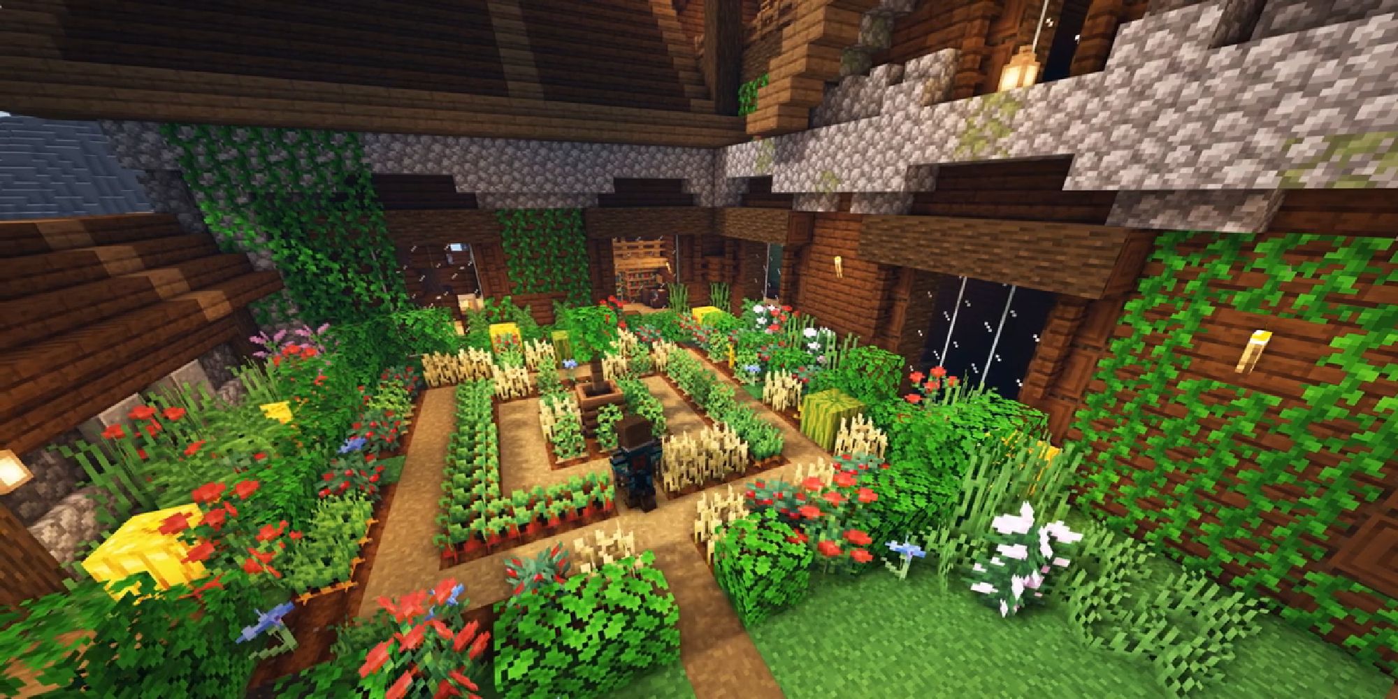 Minecraft-Erntegarten aus dem LTA-Tutorial