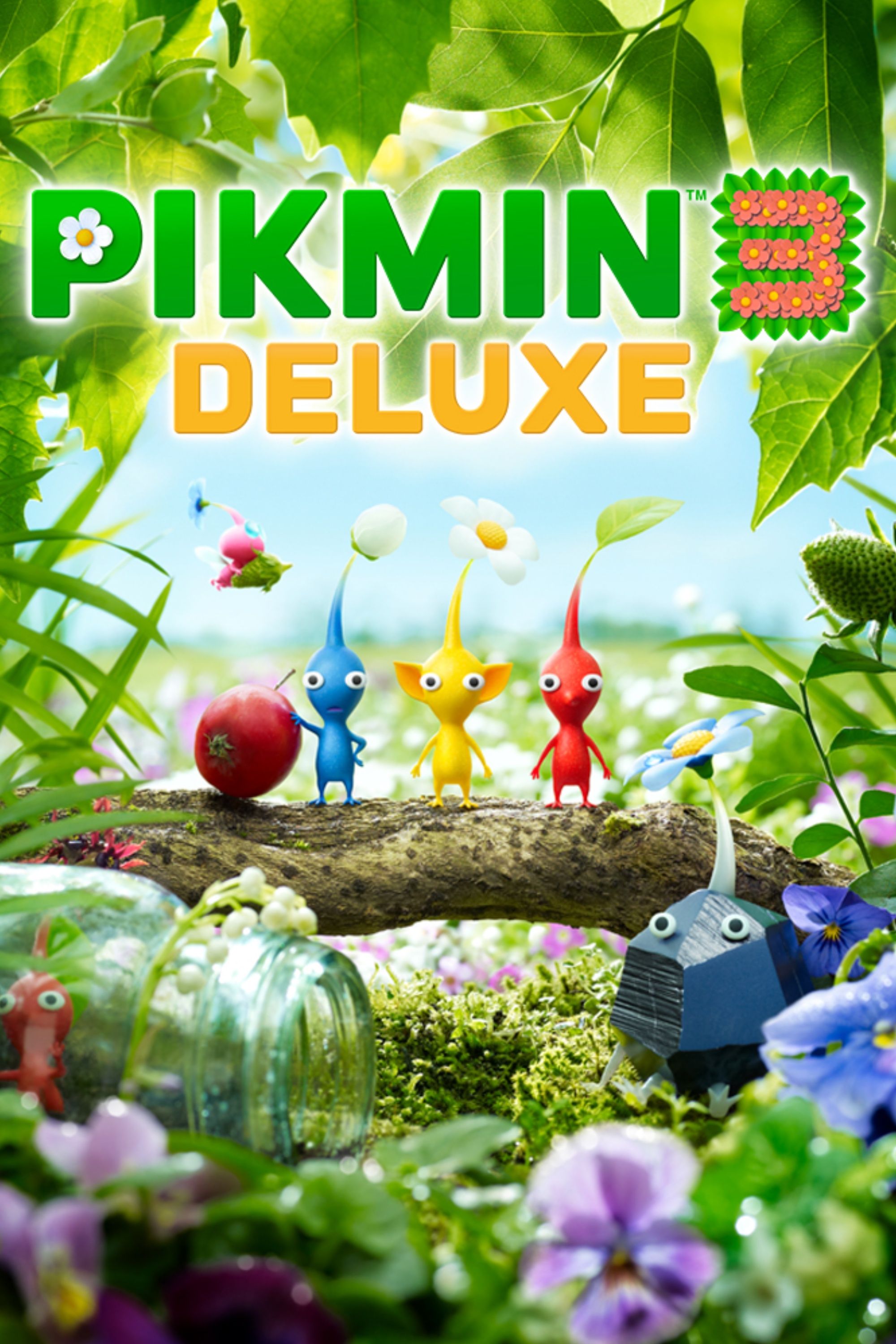 pikmin 3 deluxe cover art