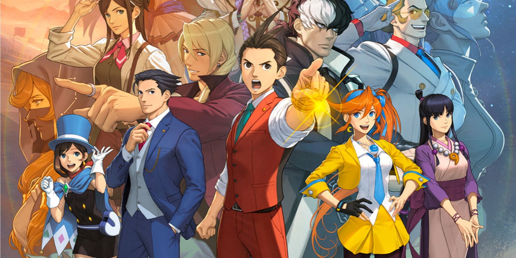 characters from the Apollo Justice: Ace Attorney Trilogy