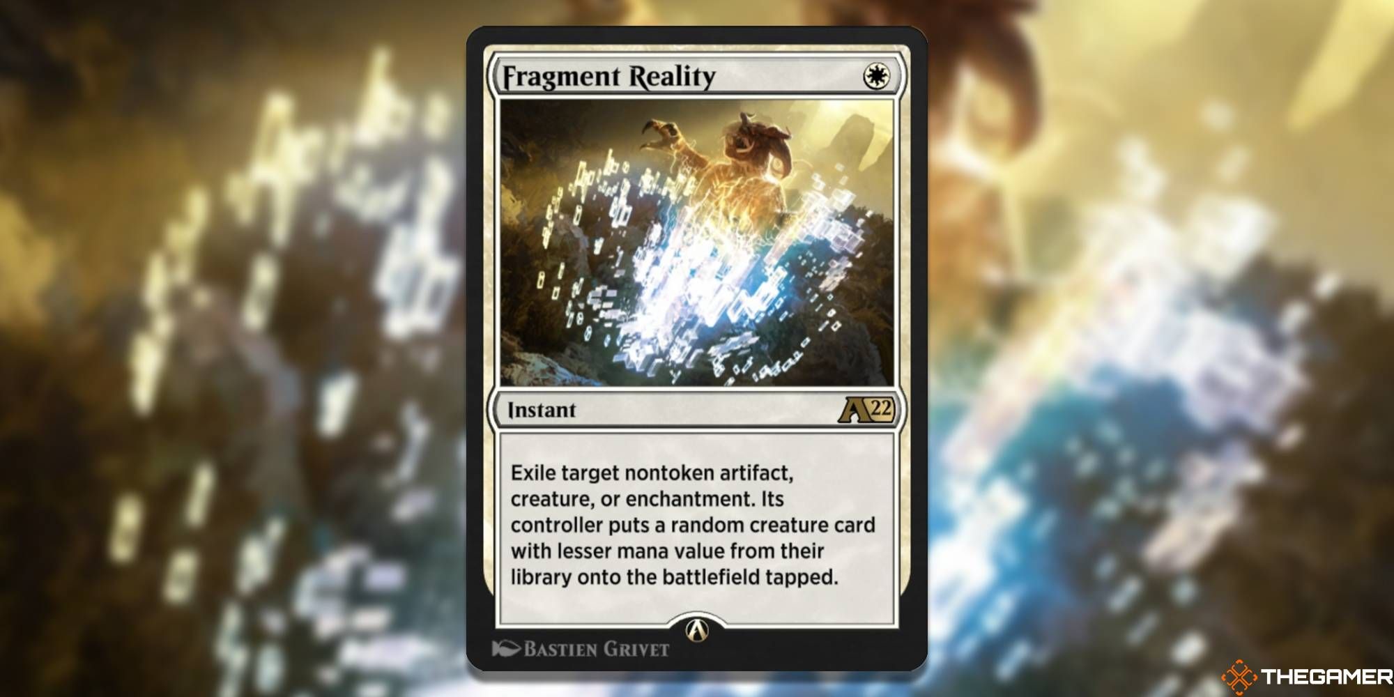 MTG Fragment Reality card and art background