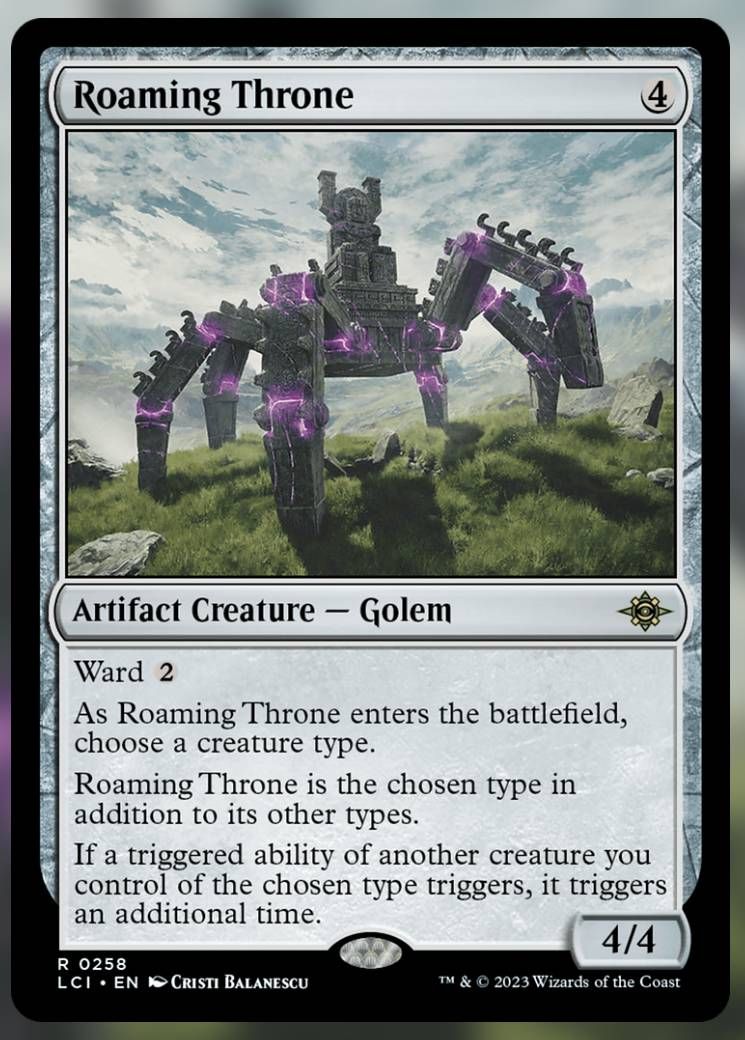 MTG - Roaming Throne