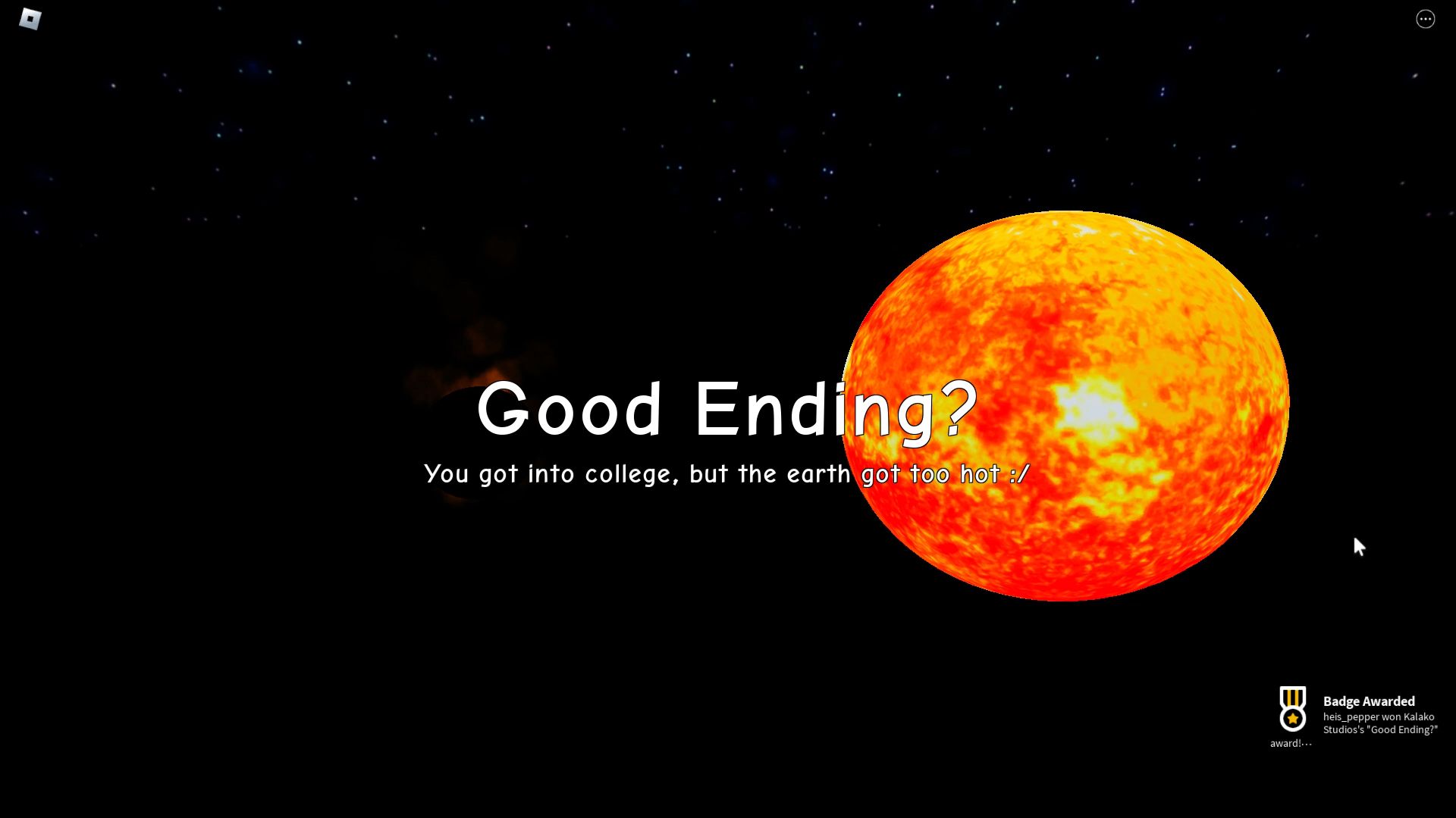 Roblox Need More Smart the Good Ending