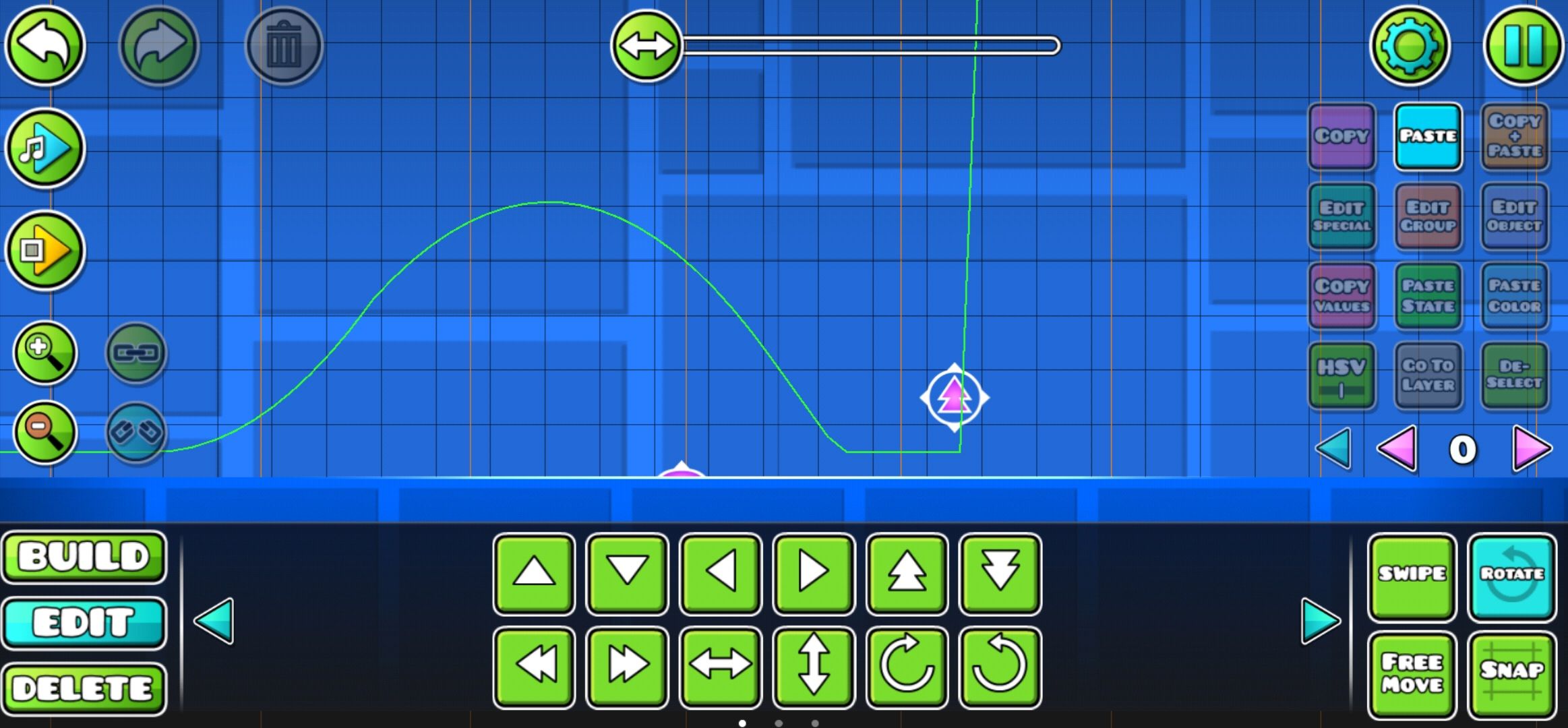 new gravity reversers in Geometry Dash.