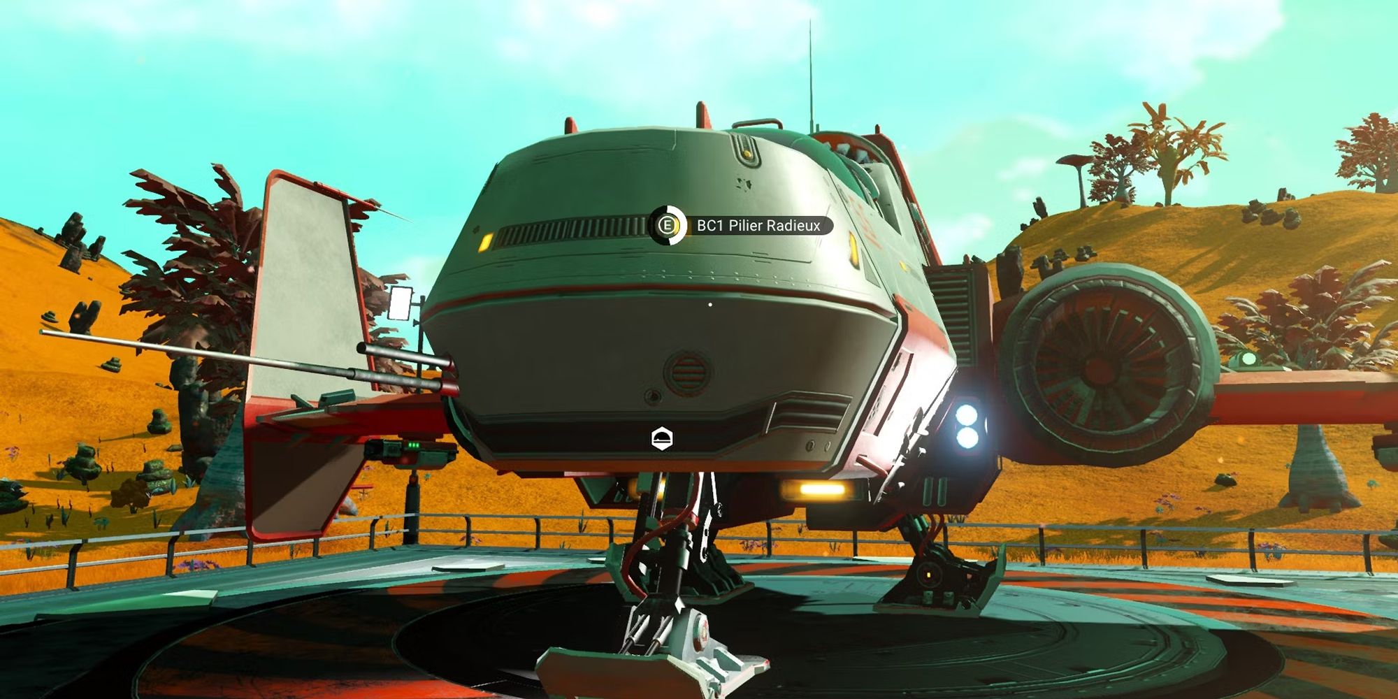 No Man's Sky Mod Fast Actions Ship At A Launchpad