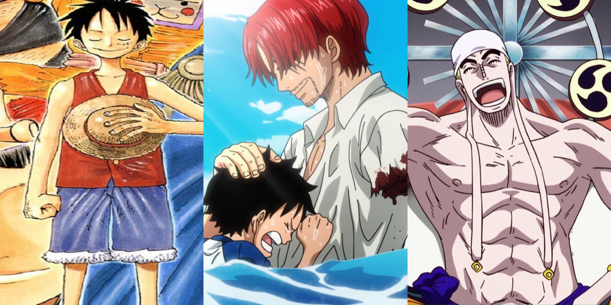 One Piece- Split Images Of Some Of The Best One Piece Arcs