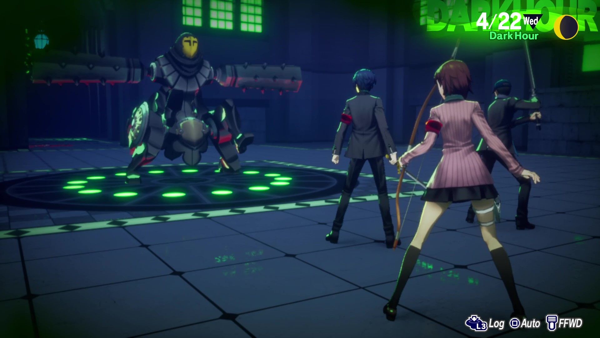 Persona 3 Reload Persona users facing the Swift Axle
