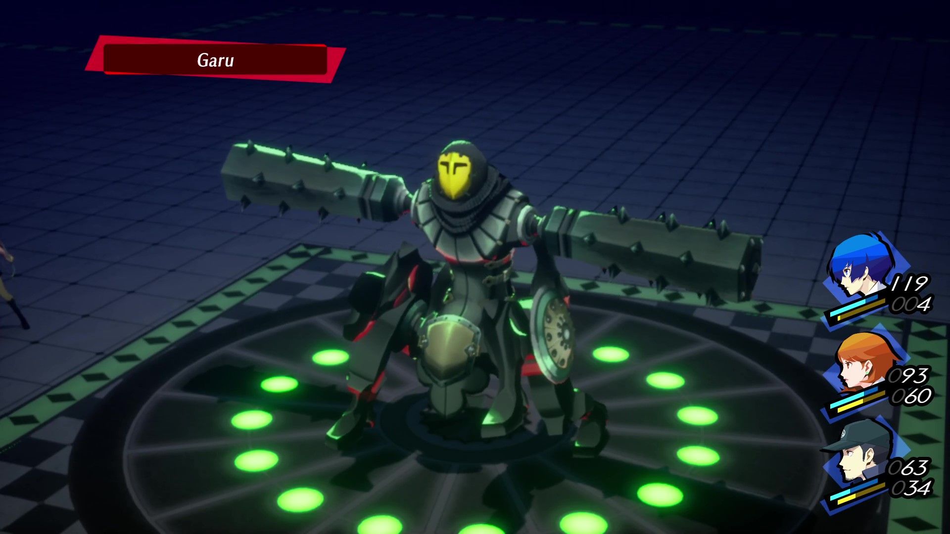 Persona 3 Reload Swift Axle using Garu