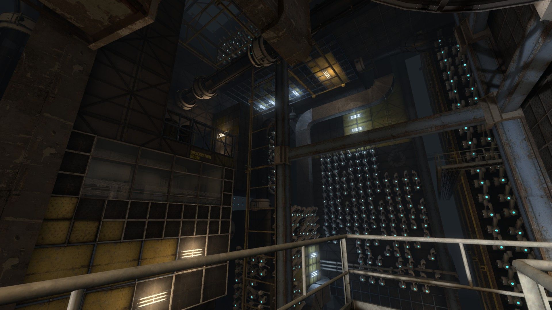 A view of the Facility from Portal: Revolution.
