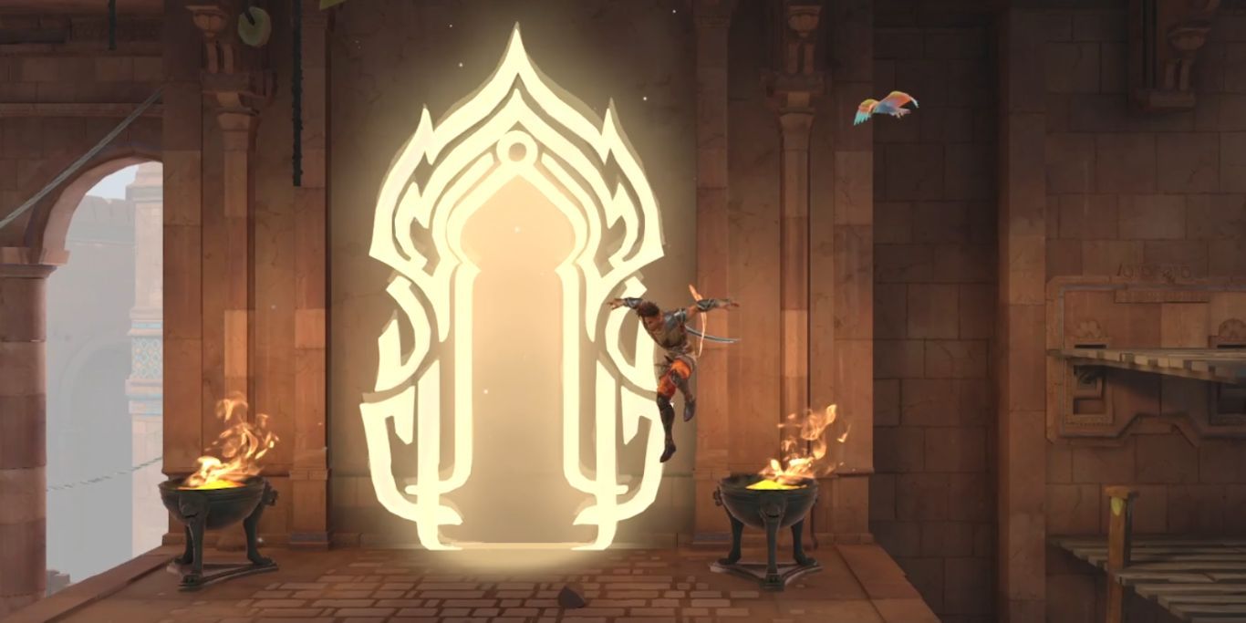 Prince Of Persia: Ort der Nebenquest „The Lost Crown Ancient Power Unearthed“.