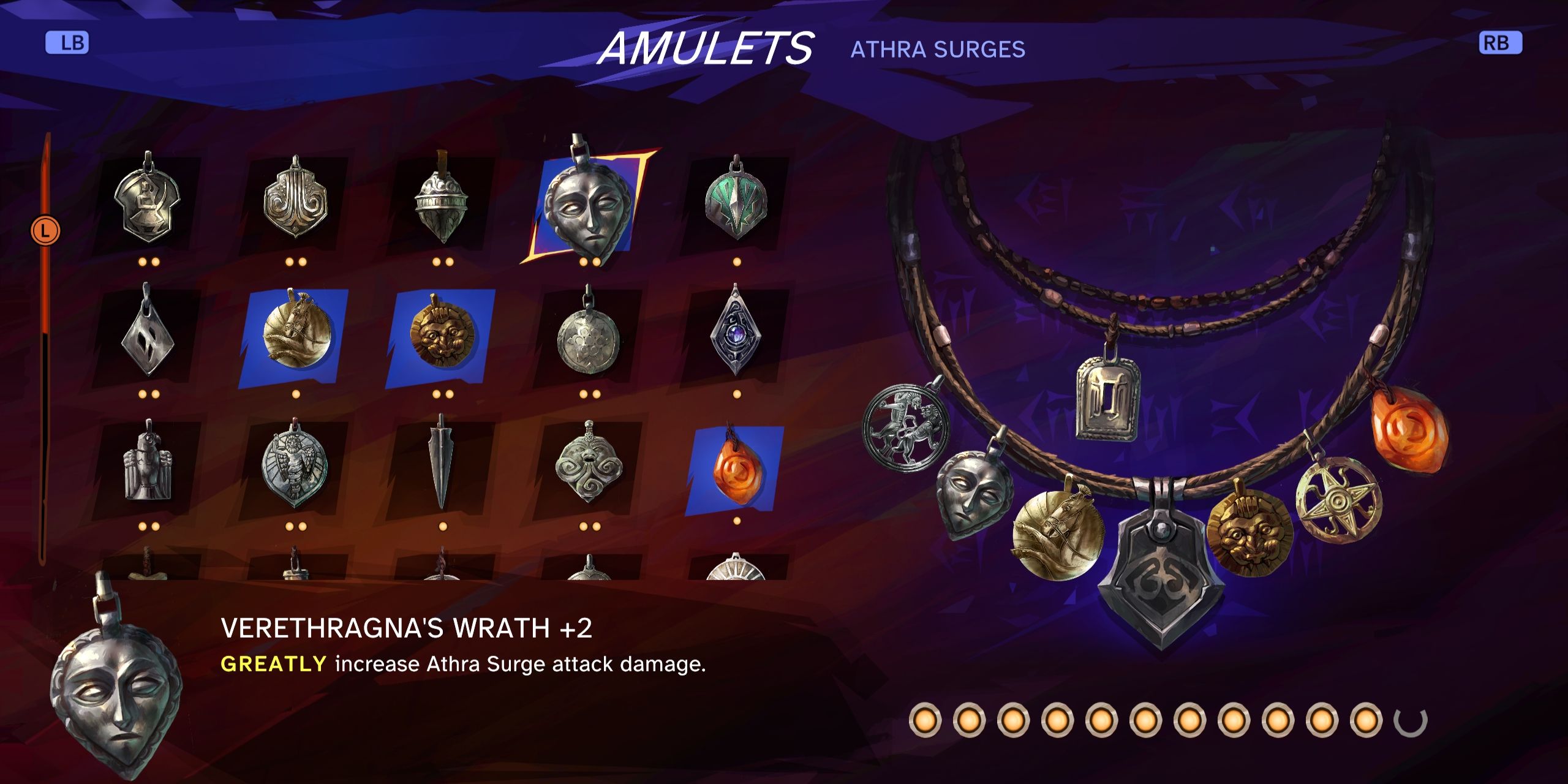 The Best Amulets In PoP The Lost Crown   Prince Of Persia The Lost Crown Verethragna S Wrath 