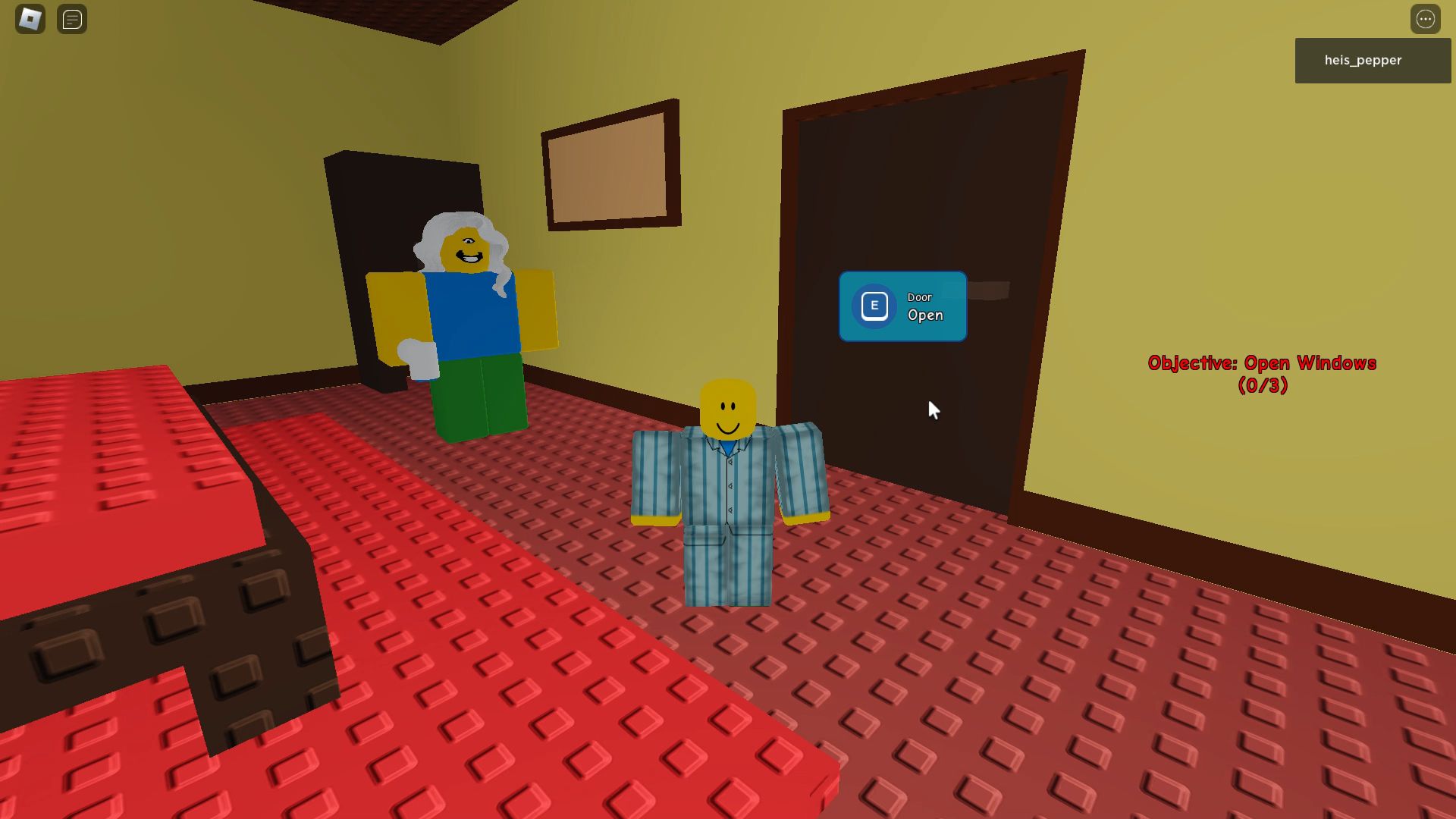 Roblox Need More Cold, Mom and the kid in the mom&rsquo;s room