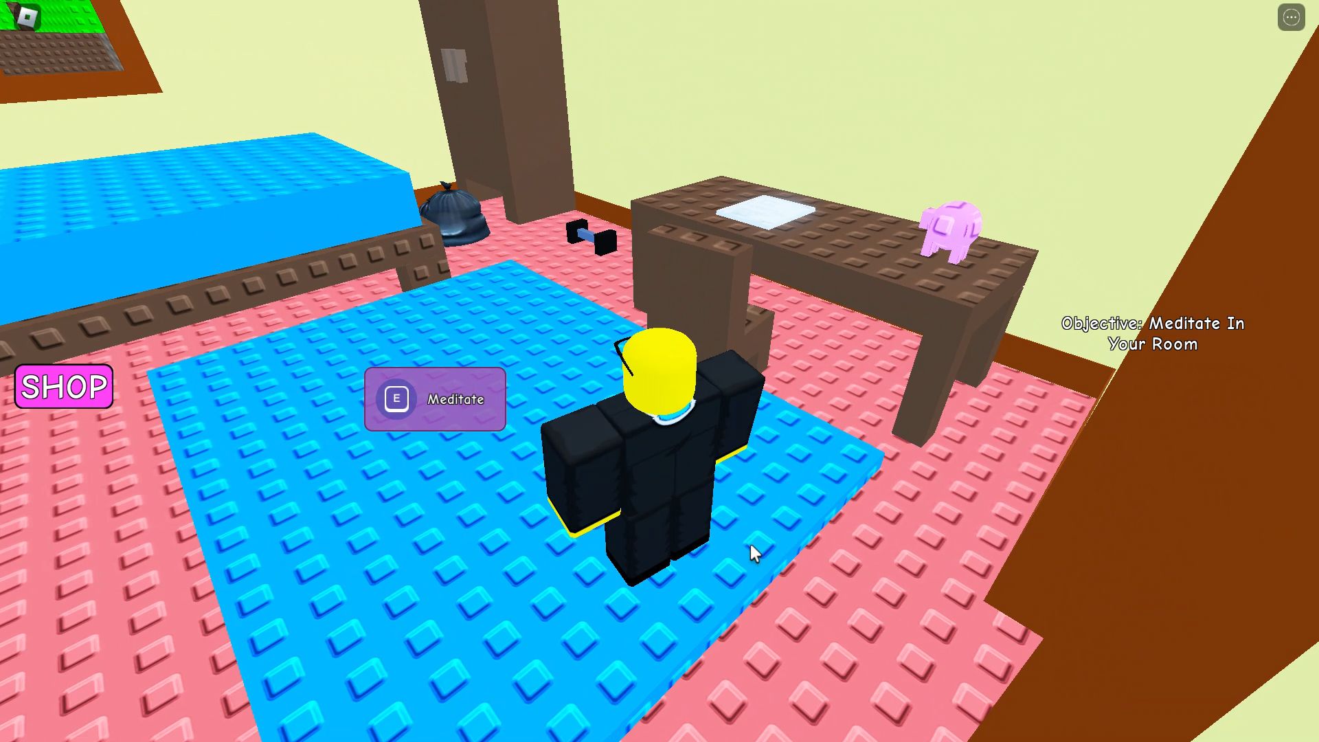 Roblox Need More Smart, the kid in his room