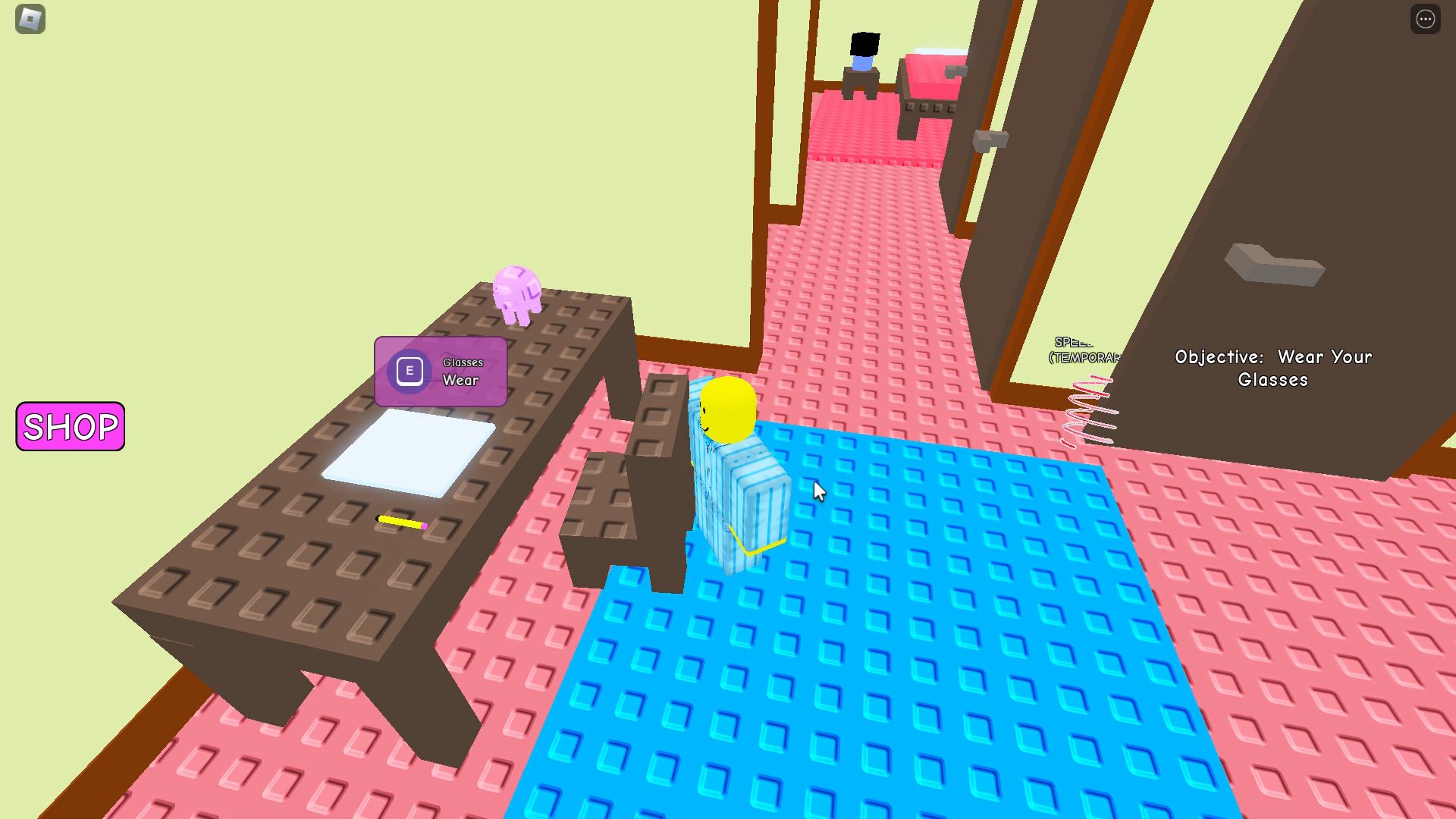 Roblox Need More Smart, the kid in his room