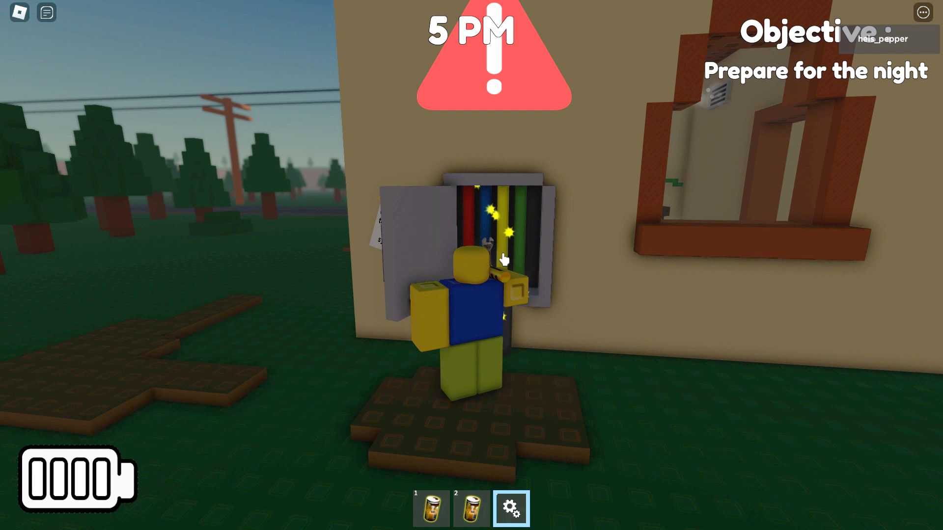Roblox Residence Massacre, repair the lights