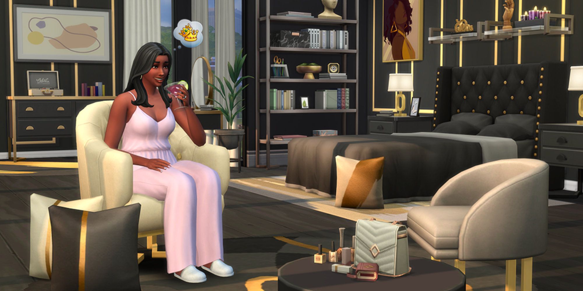 Sims 4: Modernes Luxus-Schlafzimmerset