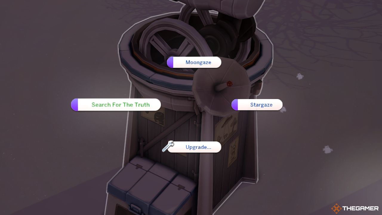 The search for the truth option on the observatory