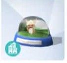 A screenshot of the Stanley the Jackalope snow globe.