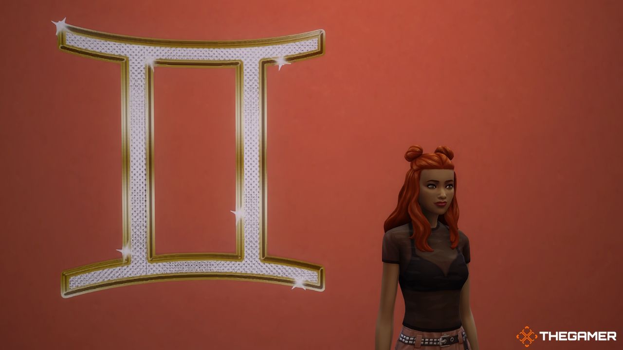 How To Do The Zodiac Legacy Challenge In The Sims 4   Sims 4 Zodiac Challenge Gemini Sim Orange Room 