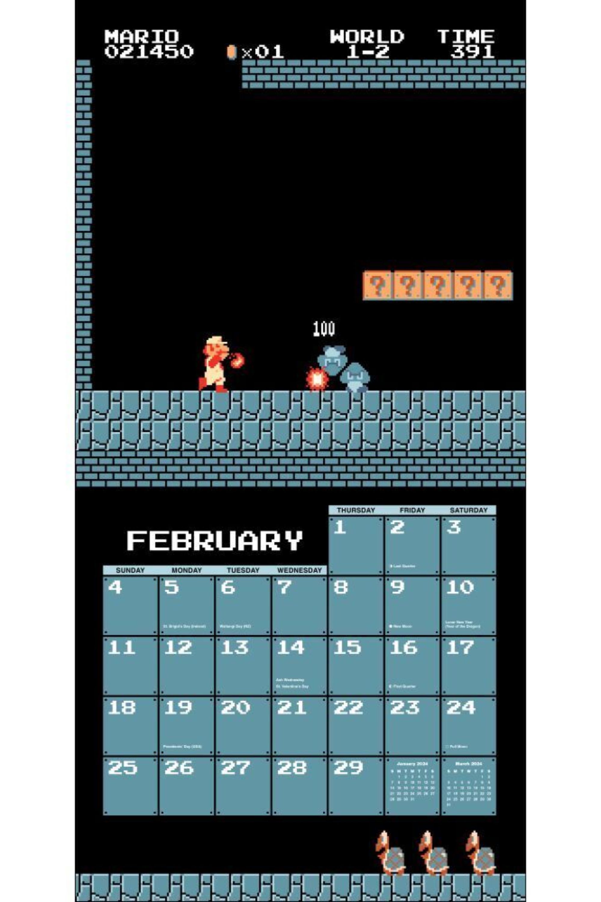 Best Gaming Wall Calendars In 2024