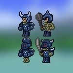 terraria Blue Armored Bones