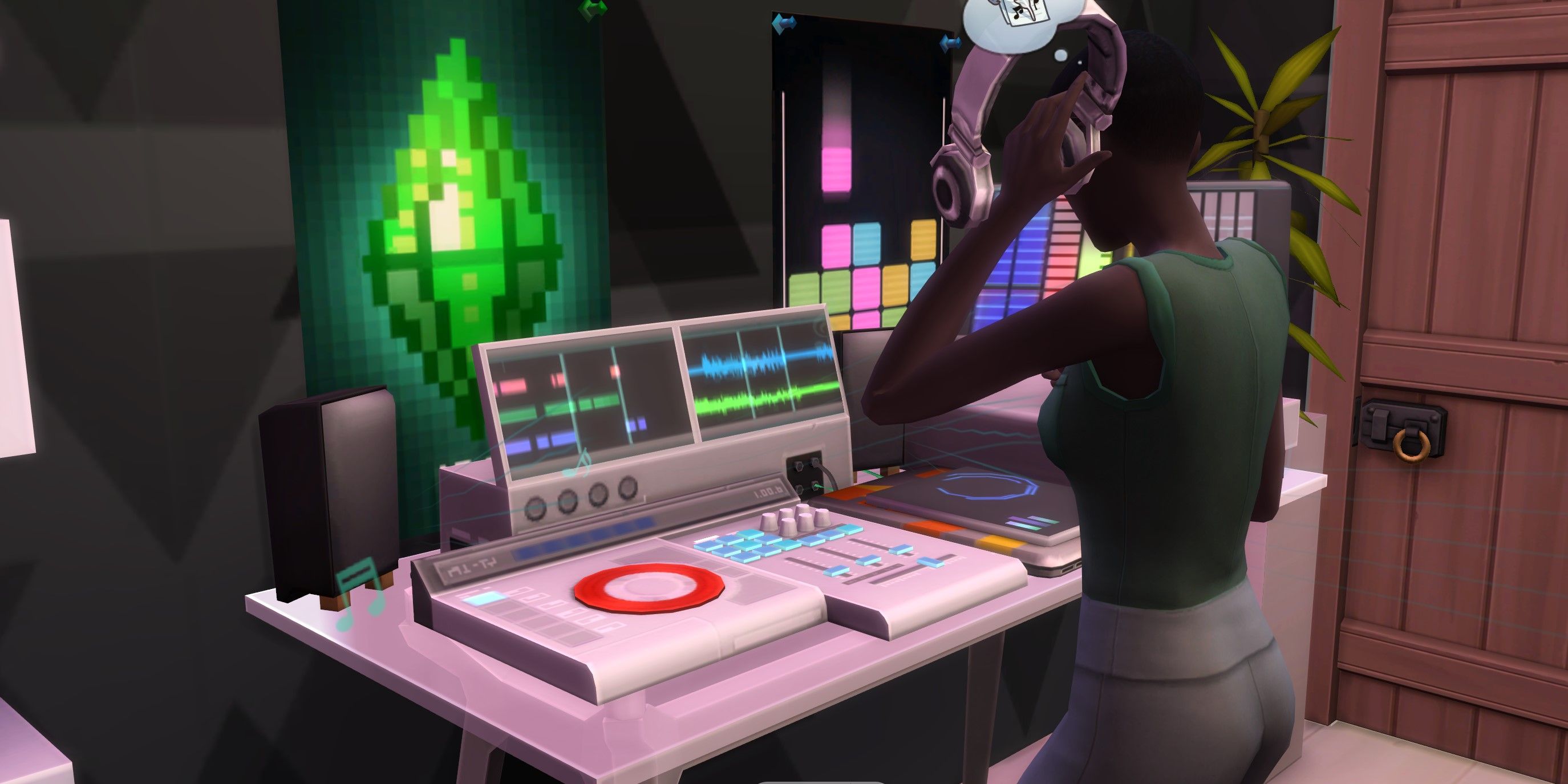 mix master music station sims 4