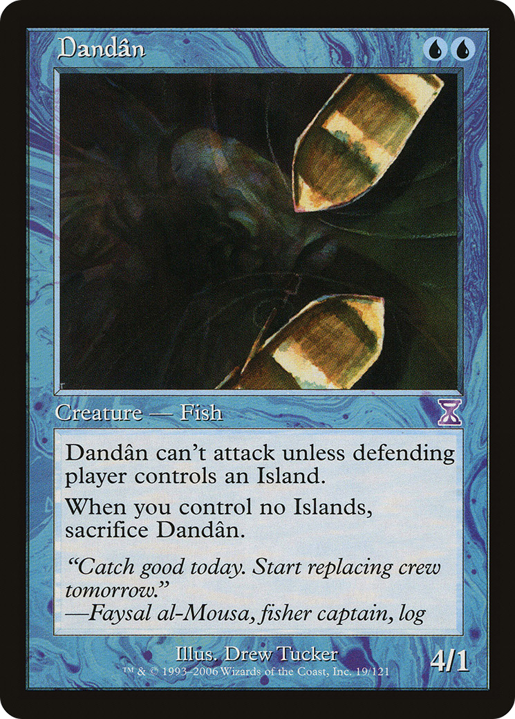 Dandan Magic: The Gathering-Karte aus Time Spiral