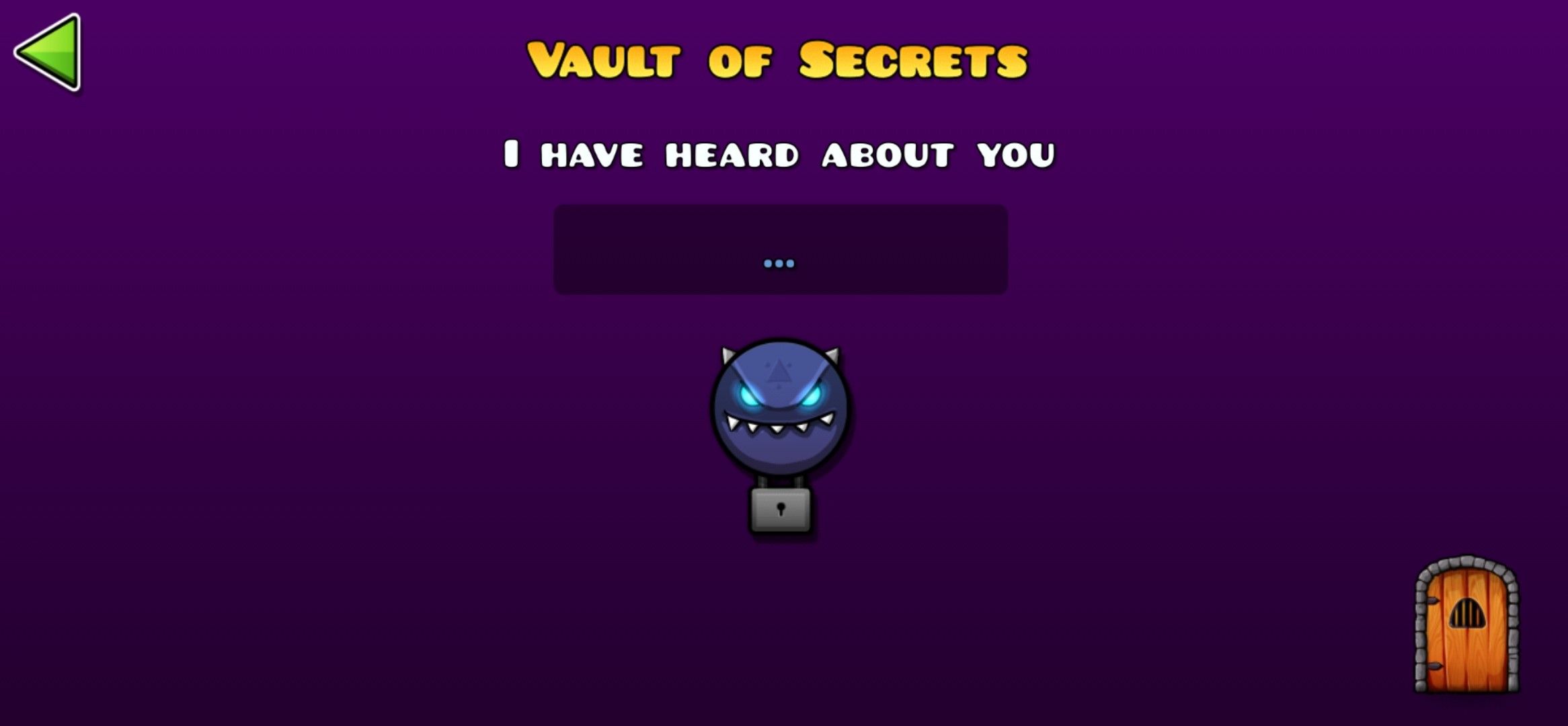 the Vault of Secrets in Geometry Dash