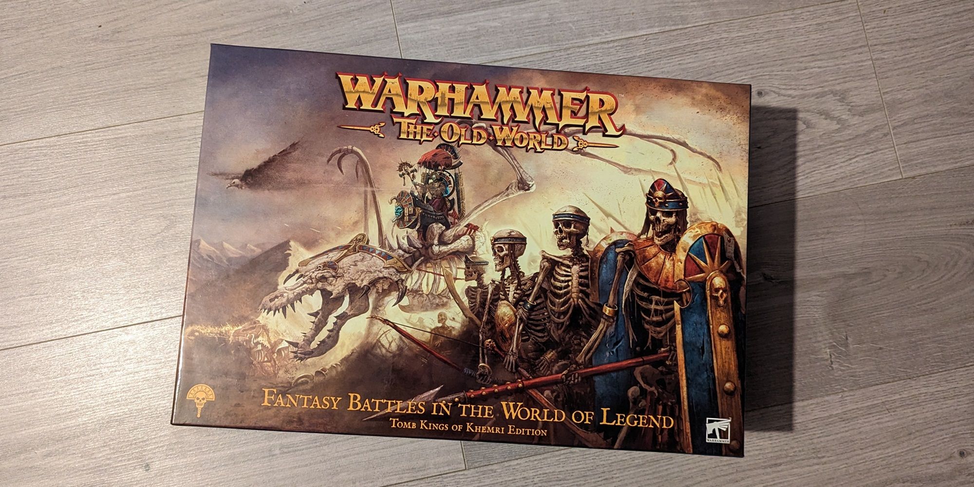 warhammer the old world tomb kings army box