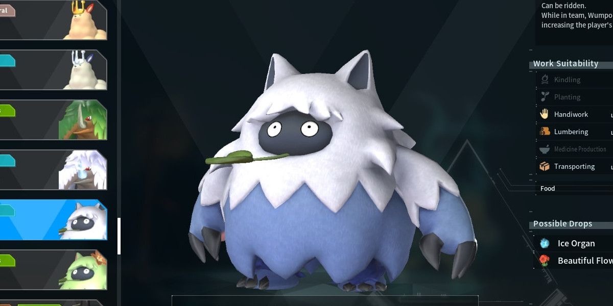 Wumpo Ice Pal Palworld