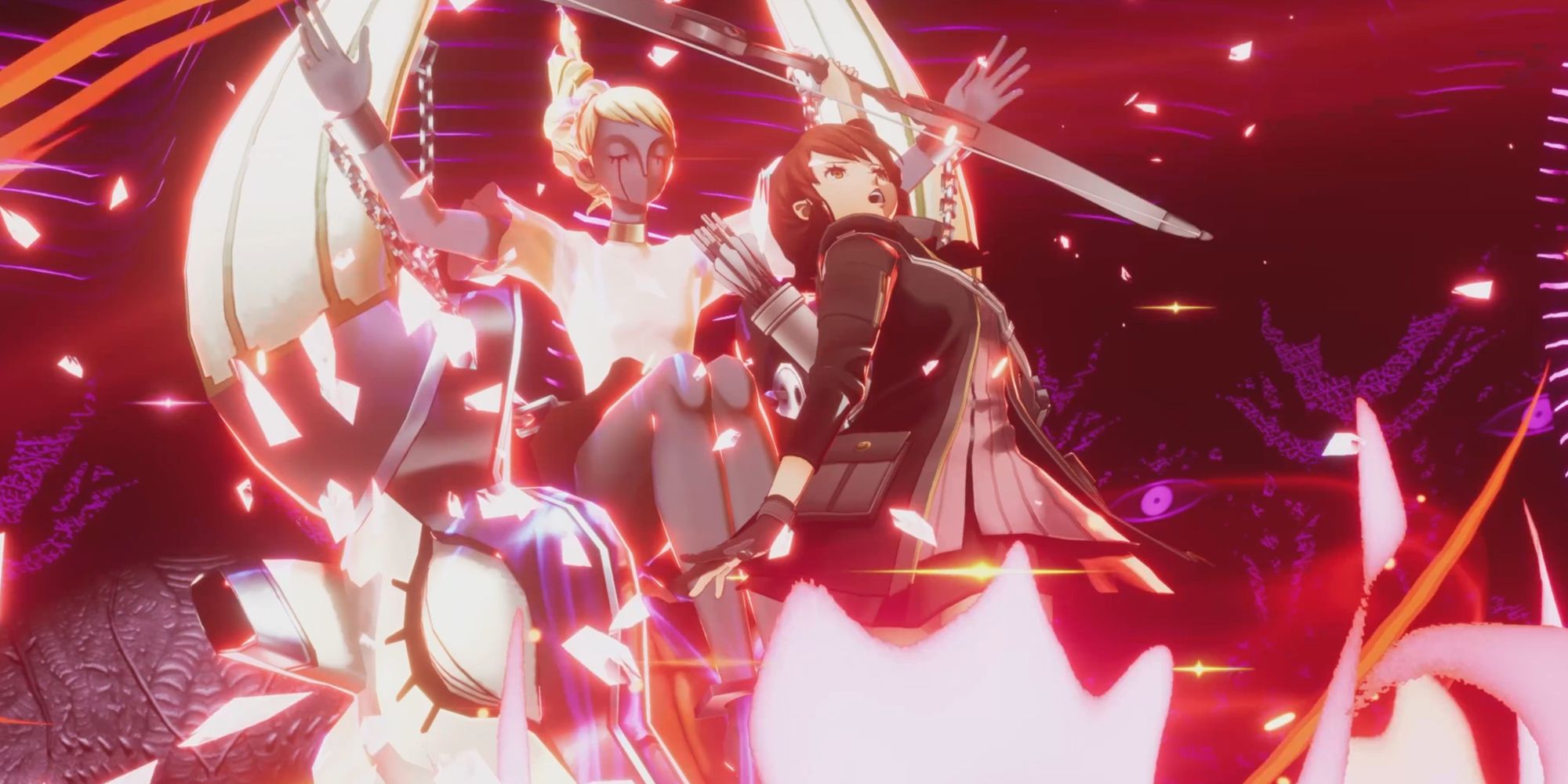 Yukari und ihre Persona in Persona 3 Reload
